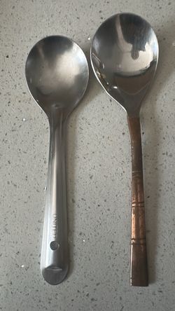 Stainless Steel Serving Spoons Set of 2