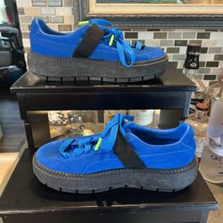 LN PUMA Suede Platform Trace Buckle Woman’s Sneakers