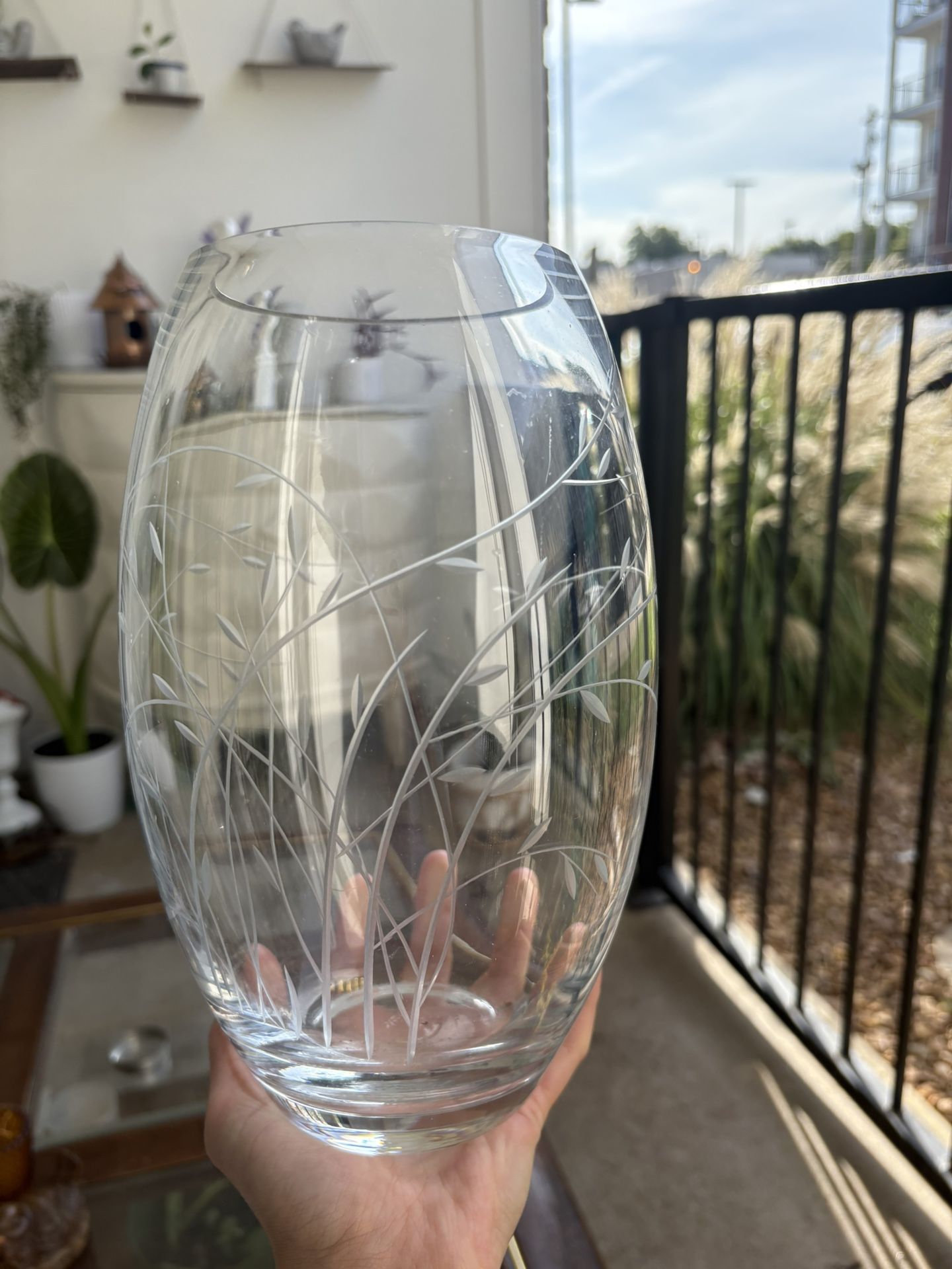 Vintage Glass Vase 