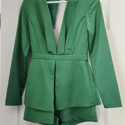 Elegant long sleeve romper