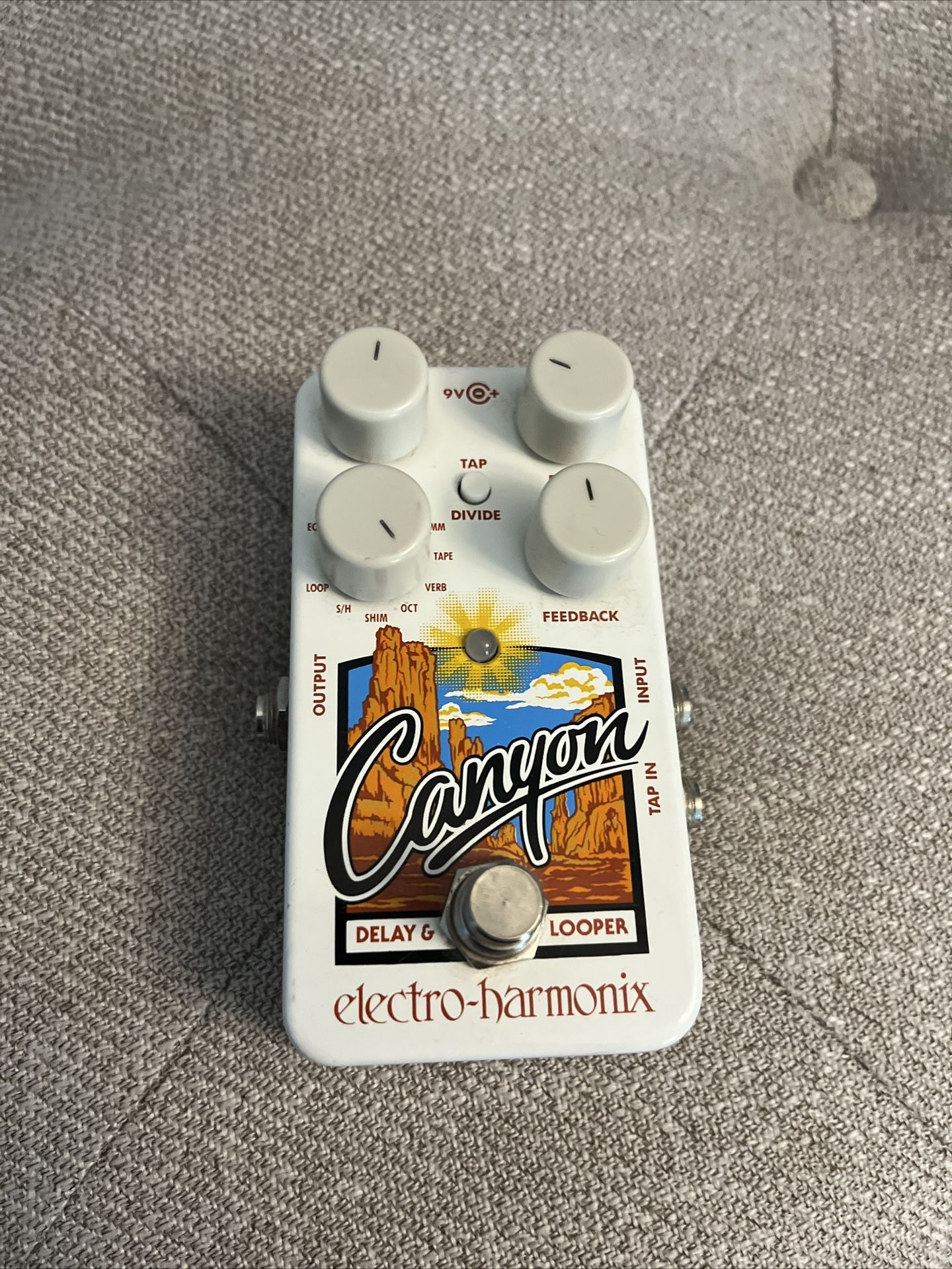 EHX Canyon Delay And Looper Pedal 