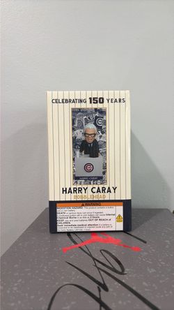 Harry Caray Cubs Bobblehead 150 Years Edition