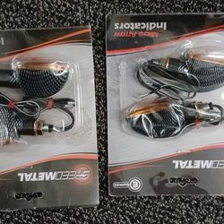 Speed Metal Universal Indicator Lights