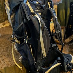 North Face  backpacking backpack 
