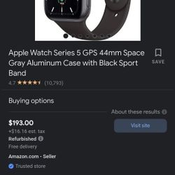 Red Iphone 7 + 256gig + I watch Series 5