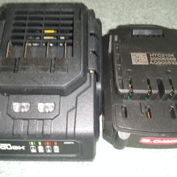Hyper Tough 20v Battery And Charger