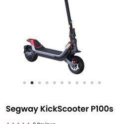 Segway Scooter P100s