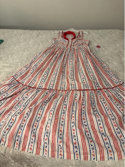 Fourth of July woman’s dress