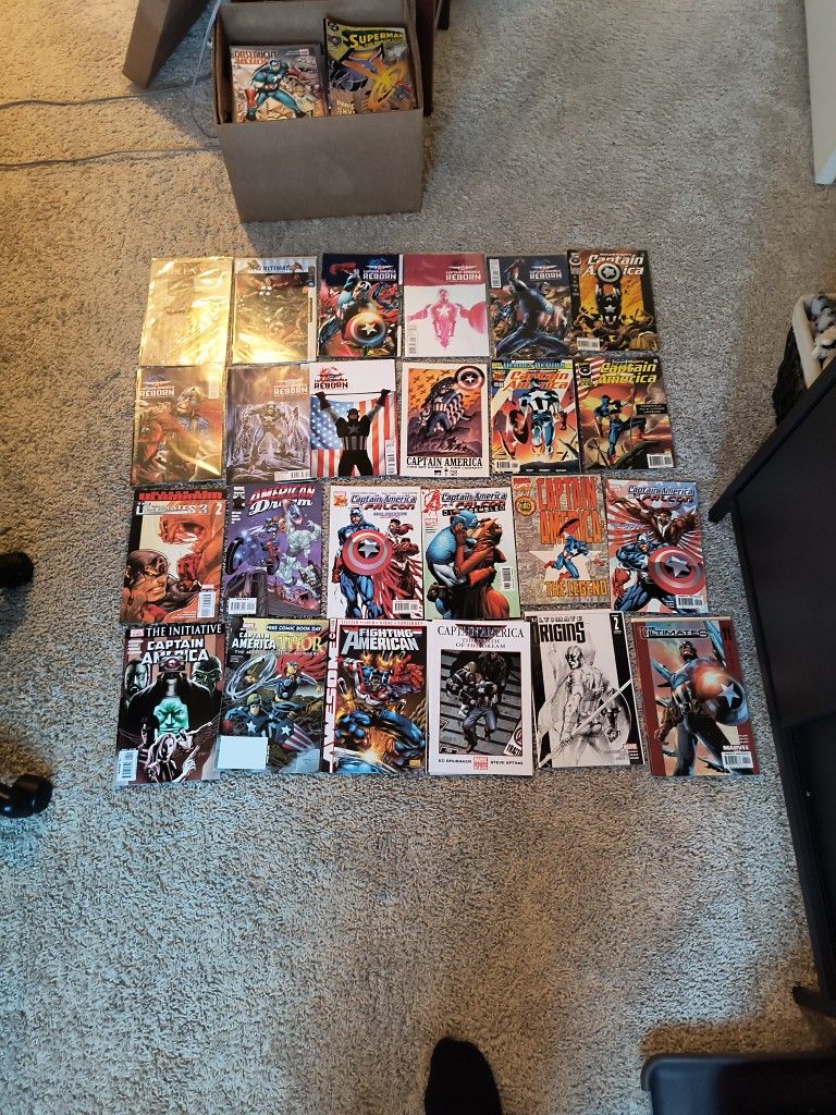 40 Different Modern Age Captain America Comic Books With Variants for ...