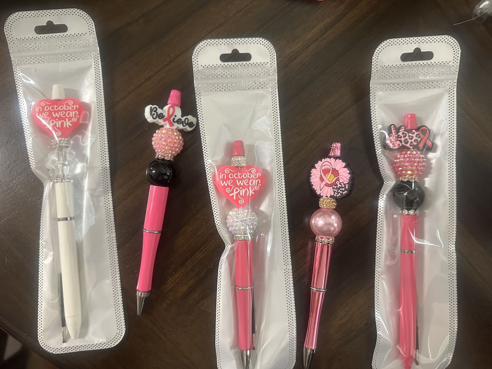 Breast Cancer Awareness Pens $5 each