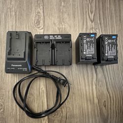 Power extra Batteries + Chargers