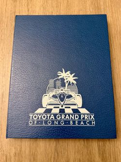 Toyota Grand Prix of Long Beach 1989 Press Information Binder IndyCar CART Rare