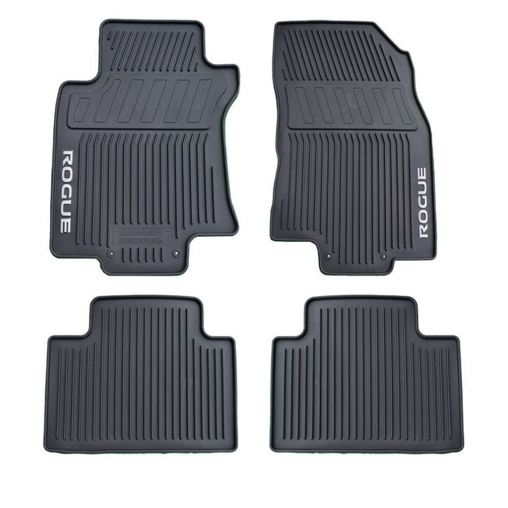 Nissan Rogue Rubber Floor Mats - All Weather
