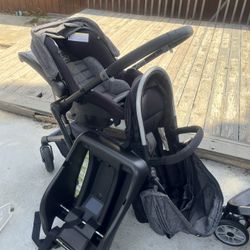 Baby Stroller And Car Seat 