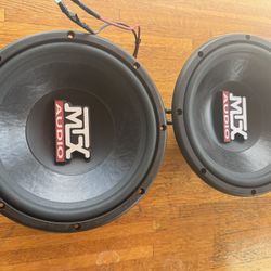 MTX Audio Thunder 4000 10” Sub Pair