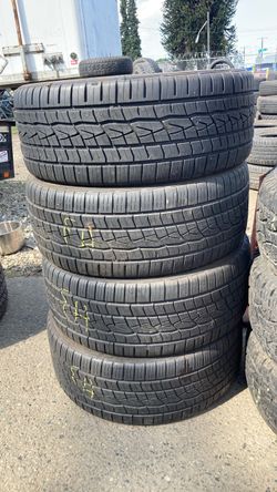 Set of 255 45 20 Continental Tires