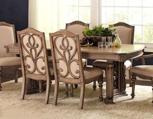 Goldy Antique Linen Wood Extendable Dining Table For Sale In Los Angeles CA Goldy Antique Linen Wood Extendable Dining Table For Sale In Los Angeles CA