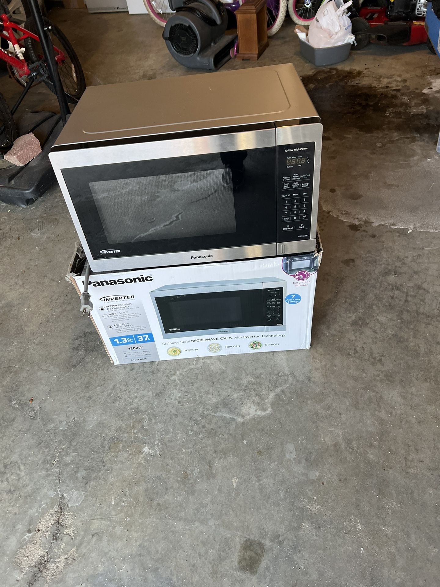 Panasonic Microwave  For Parts