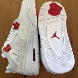 Air Jordan 4’s Metallic Red