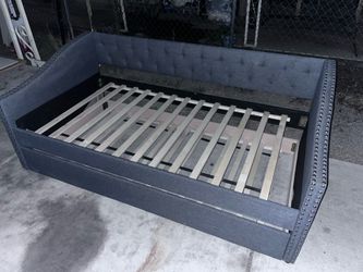 Twin bed trundle frame