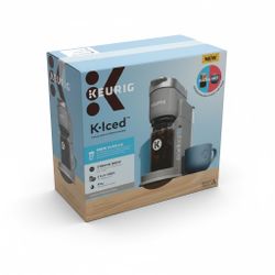Keurig K-Iced Essentials Single-Serve K-Cup Pod Coffee Maker - (contact info removed)321 (Gray)