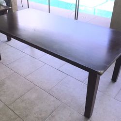 Pier One Imports Solid Wood Table 84” X 42”