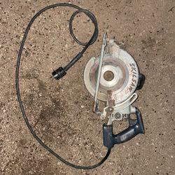 Skilsaw Model 77 Worm Drive Saw