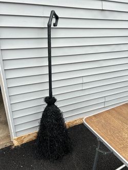Halloween light up witches broom