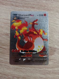 Charizard VMAX Silver Foil Pokémon Card