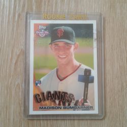 Mlb San Francisco Giants Madison Bumgarner Rookie Card 
