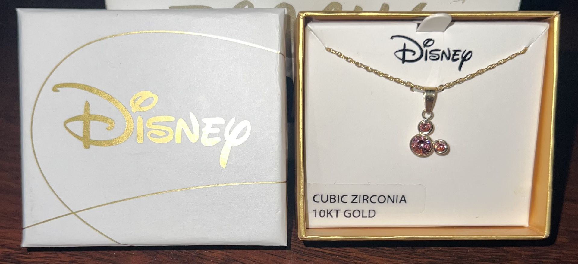 10K Disney Pendant Necklace