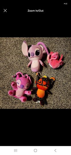 Lilo & Stitch Angel Plush Lot of 4