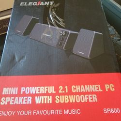 Pc Speaker With Subwoofer