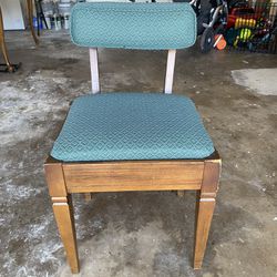 Vintage Mid century Modern Wooden Chair 