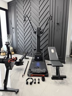 FitTransformer Titan PLUS + Bench - Like New - 264lb Smart Gym