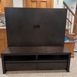 West Elm Television Console With Tower