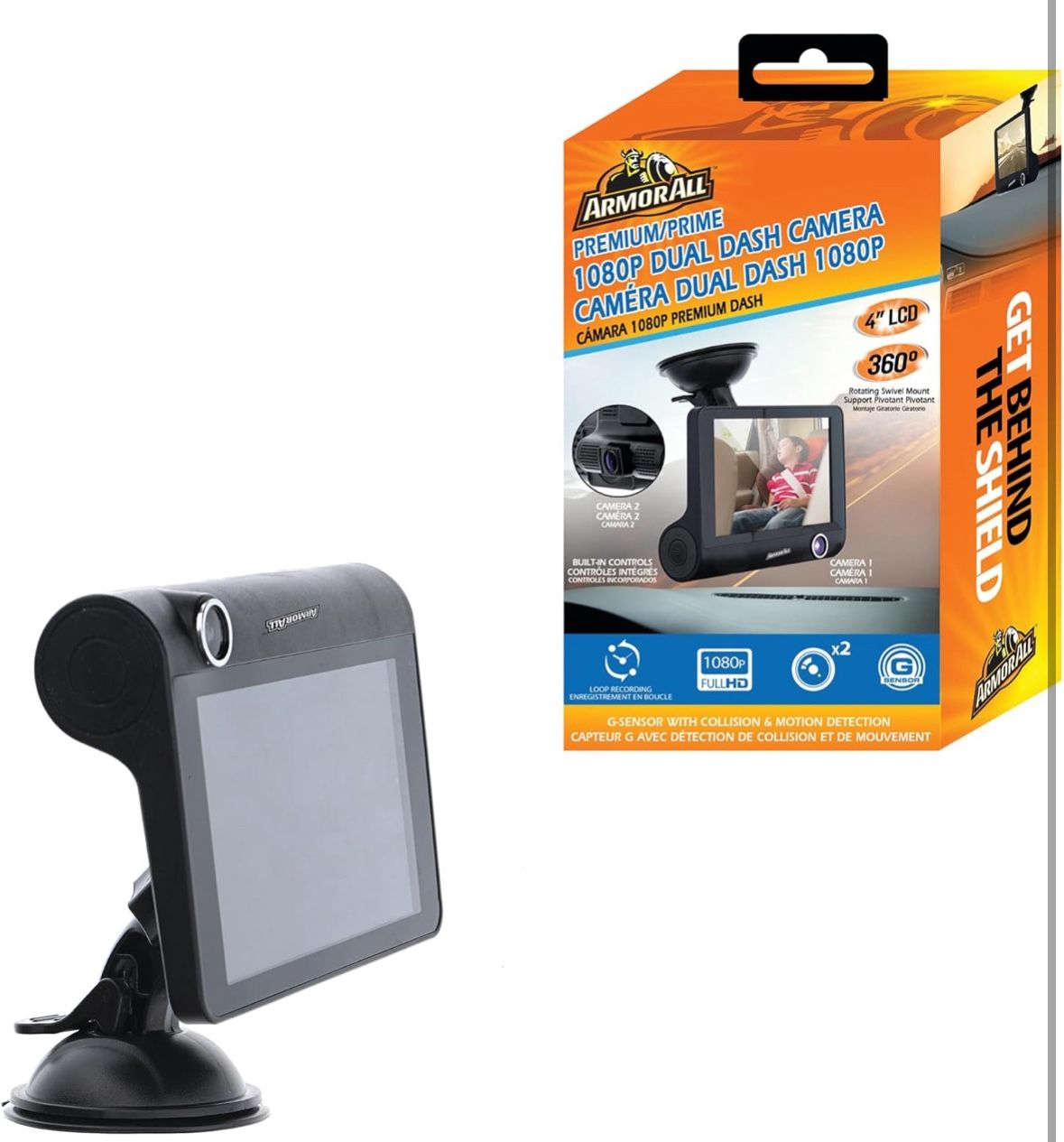 Xtreme ARMORALL Dual Lens Dash CAM