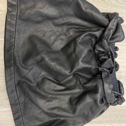 Leather Toddler Skirt 