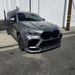 2021 BMW X6M w/Maxton Desgn bodykit and Larte Design roof spoiler $67,000