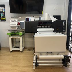 DTF Machine And embroidery Machine For Sale 
