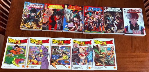 Manga Starter Bundle (11 Vols) - My Hero Academia 1-6 & Dragon Ball Super 1-5