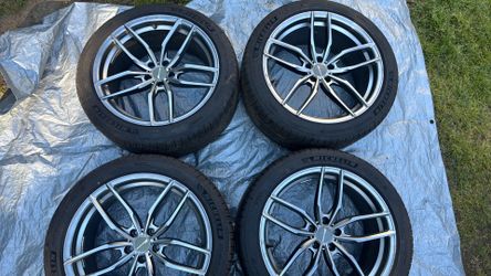 Hartmann 20” Audi/VW Rims Michelin Pilot Sport AS4 Full Set