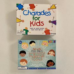 Charades And Memory Game For Kids - Ship Only