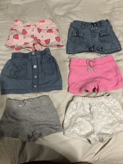 3T shorts 4T skirt
