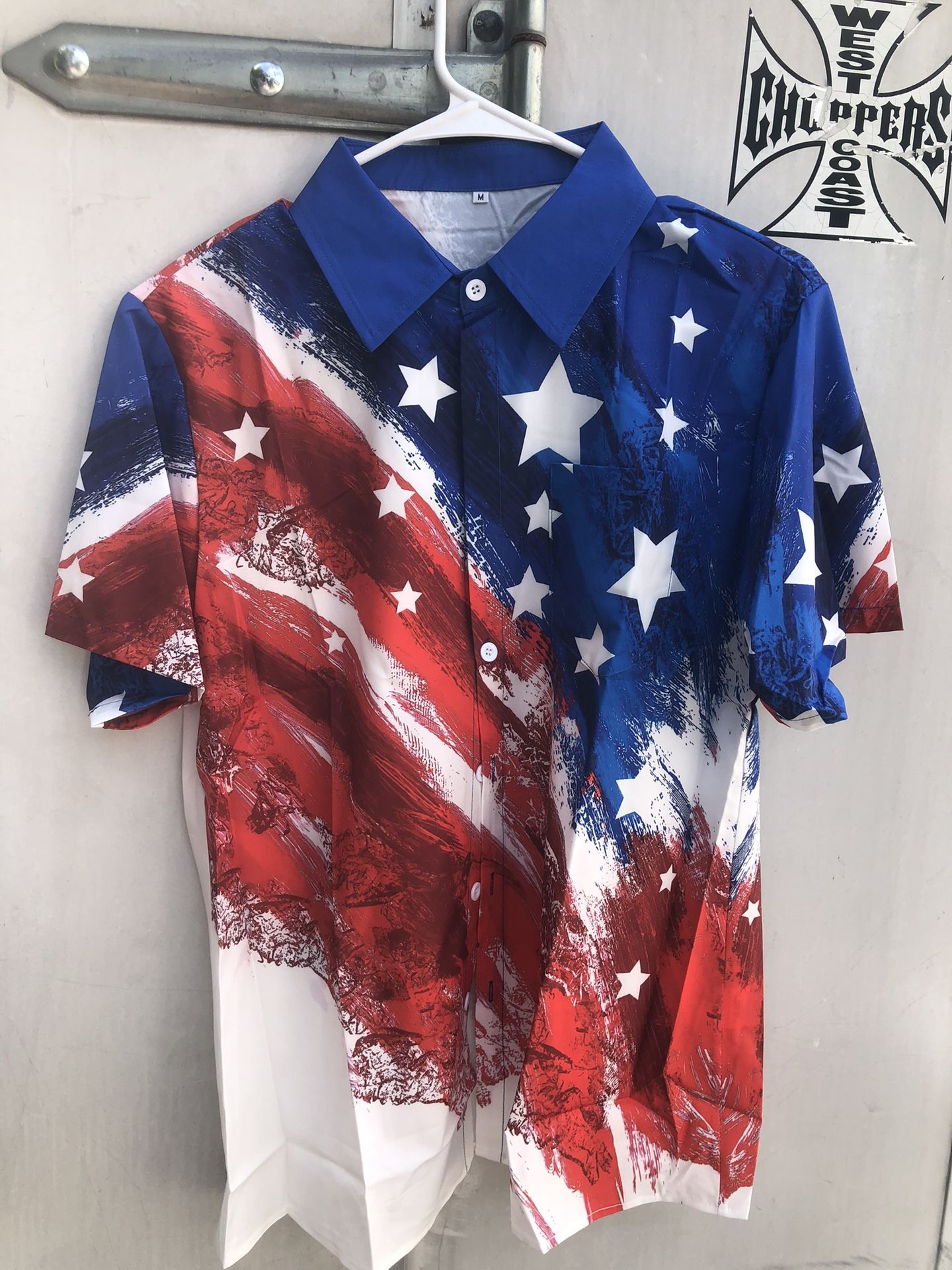 The Red. White  Blue. Mens Shirt. 