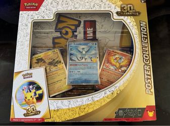 Pokemon TCG 30th Anniversary Celebration Poster Collection Sealed Box (4 available)