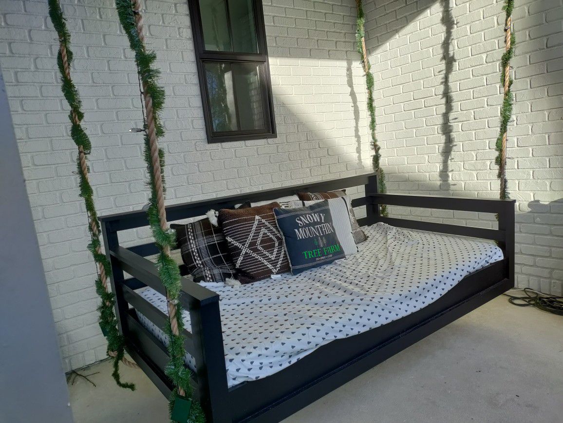 Custom Built Daybed Porch Swing 