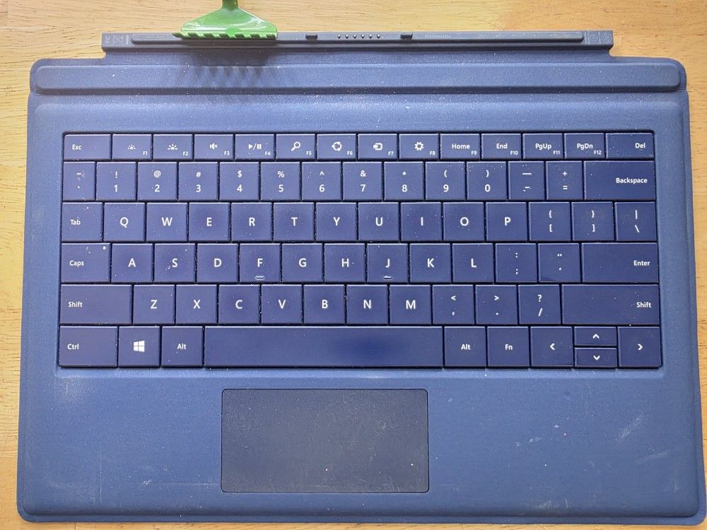 Microsoft Surface Pro Cover Keyboard Model 1644 Blue Tested