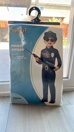 Toddler police officer costume size 3T-4T