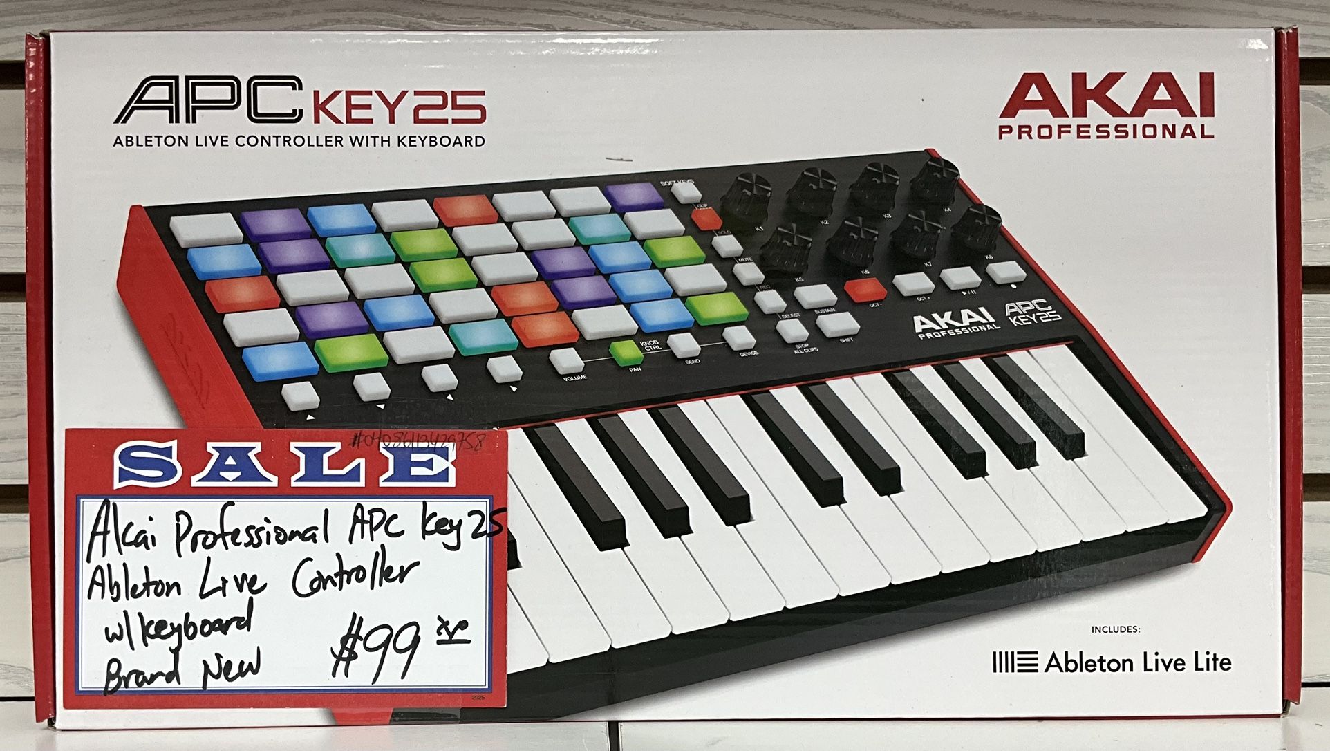 Akai Professional APC Key 25 Ableton Live Controller W/ Keyboard Brand New